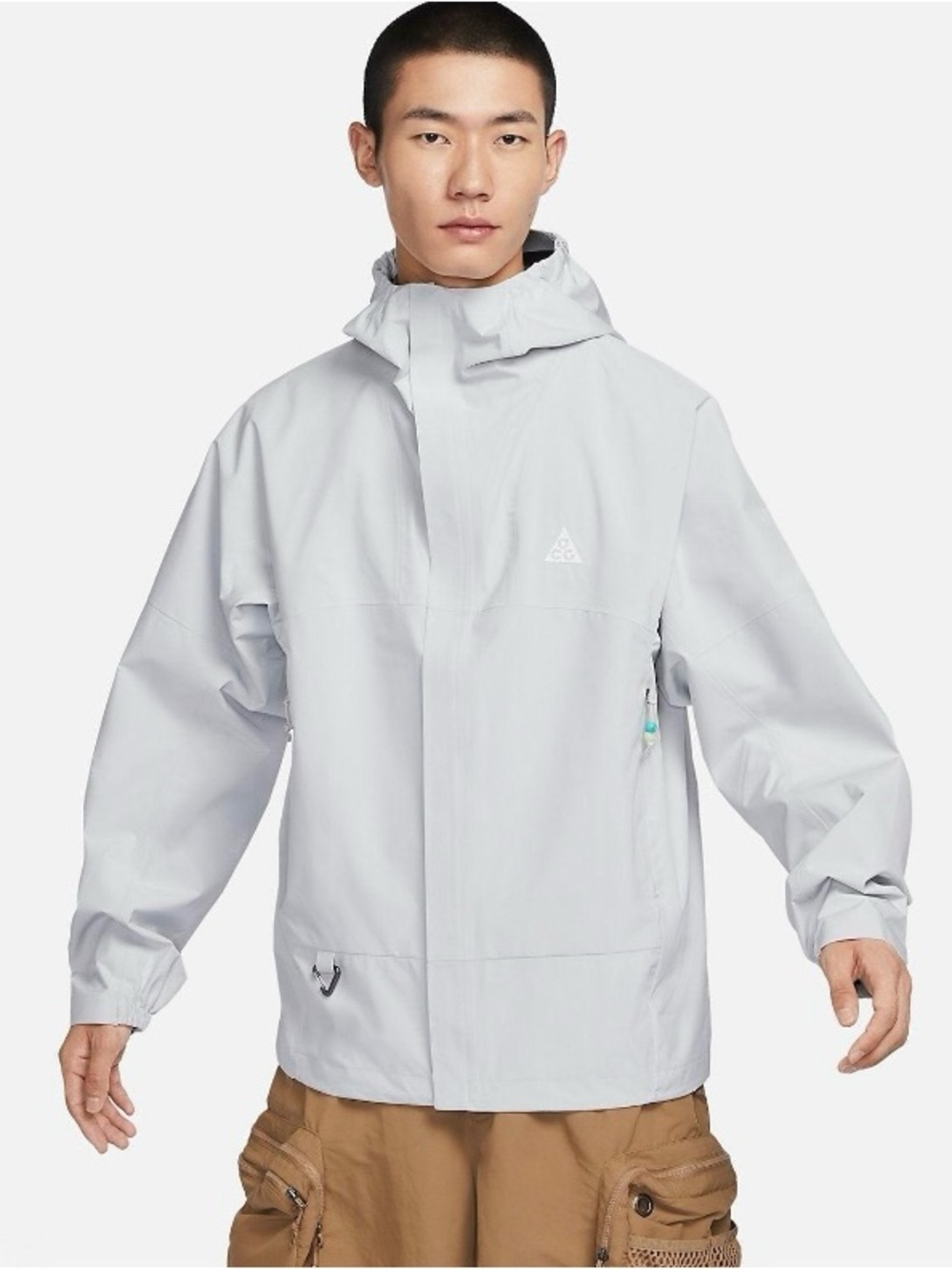 Nike ACG Storm Fit Cascade Rain Jacket Photon Dust Size Medium DV9415-025 $180